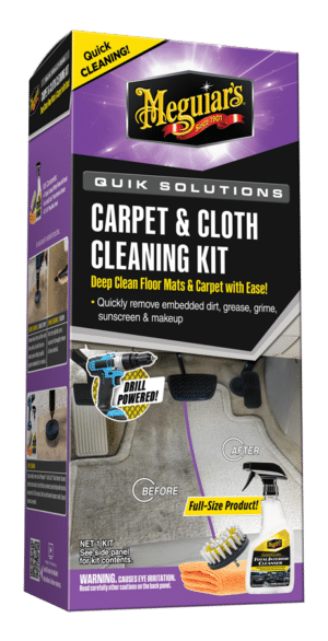 Quik Solutions Carpet & Cloth Cleaning Kit